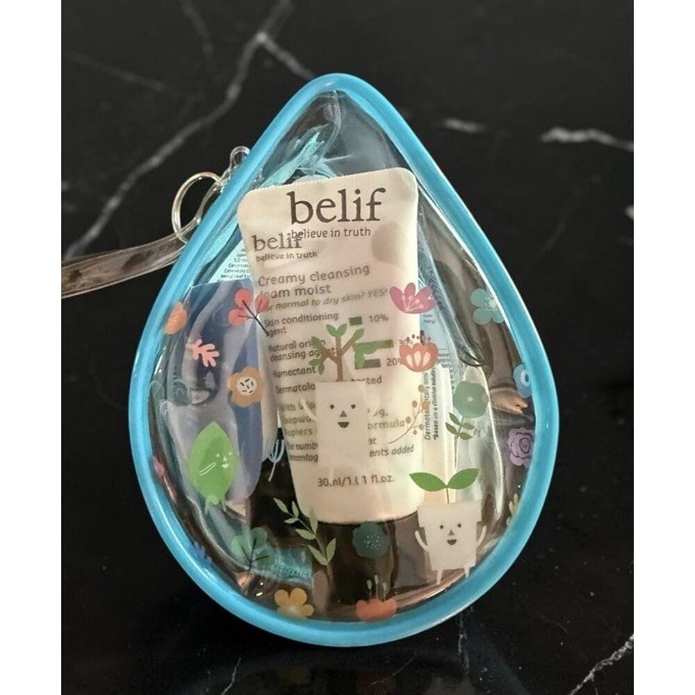 BELIF Bestselling Hydrators On-The-Go 5 Pc Kit Set Wristlet NEW